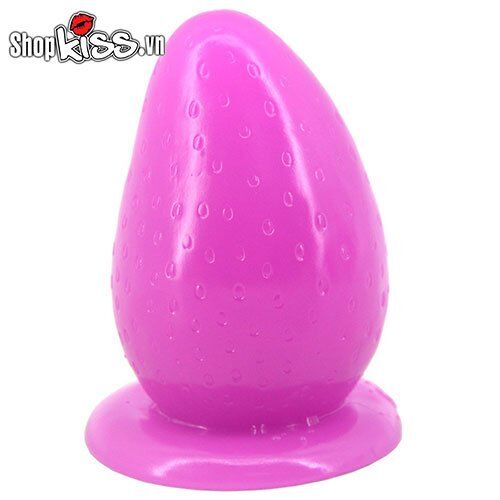 Faak Strawberry-Shaped Anal Plug Prostate Stimulator