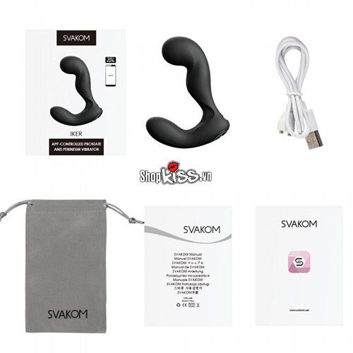  Thông tin Dụng cụ kích thích hậu môn và đáy chậu Svakom Iker – Điều khiển qua app có tốt không?