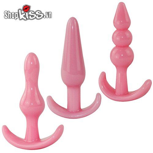 Silicone Soft Anal Stimulator Set for Couple’s Ultimate Fun