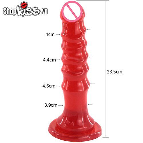 FAAK Ribbed Anal Stimulator for Intense Sensation and Relaxation