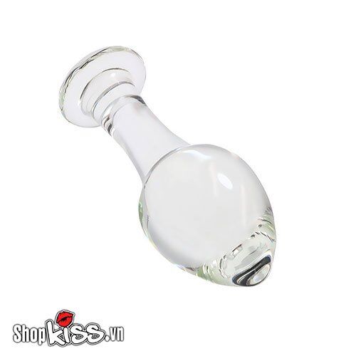 Phích cắm hậu môn thủy tinh trong suốt cho Gay, an toàn, kích thích