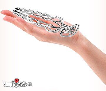 Stainless Steel Hollow Anal Plug Prostate Stimulator