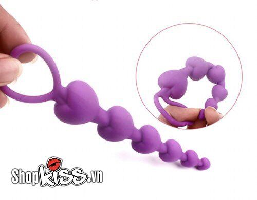 Chuỗi hạt trái tim hậu môn kích thích cực khoái tăng cảm giác