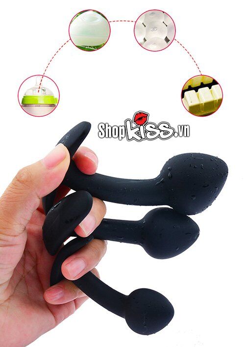  Thông tin Bộ 3 phích cắm hậu môn mềm mại hình đầu nấm giá tốt