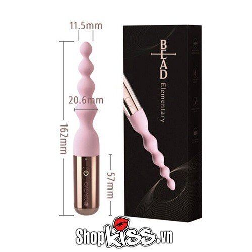Bead Elementary Anal Vibrator Prostate Stimulator Silicone