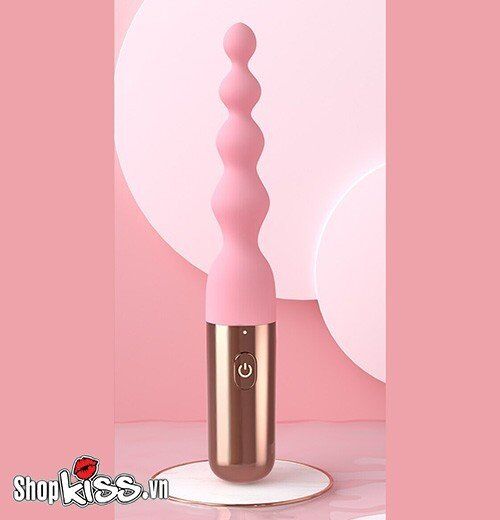 Bead Elementary Anal Vibrator Prostate Stimulator Silicone