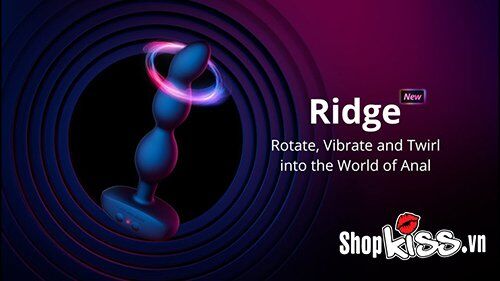 Dụng cụ kích thích hậu môn Lovense Ridge cao cấp điều khiển app dễ dùng
