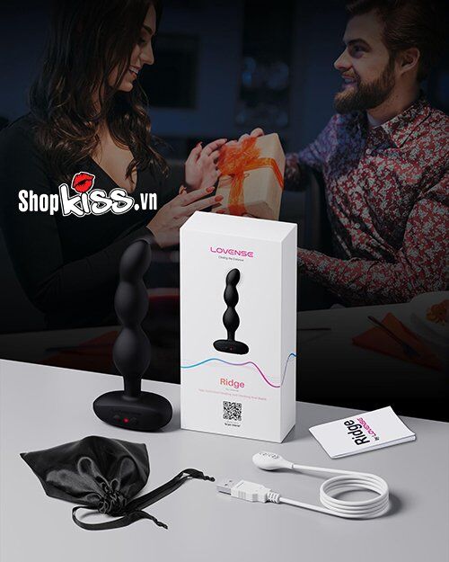 Dụng cụ kích thích hậu môn Lovense Ridge cao cấp điều khiển app dễ dùng