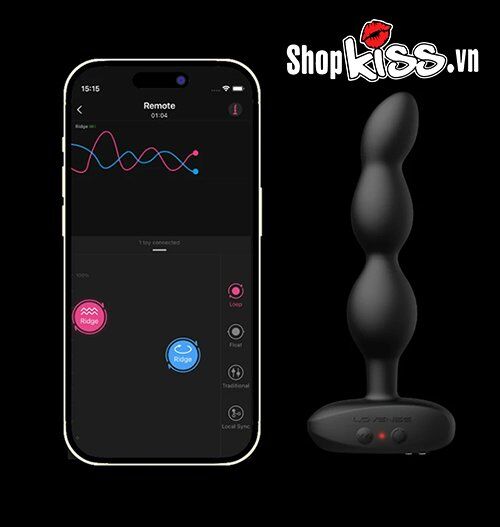Dụng cụ kích thích hậu môn Lovense Ridge cao cấp điều khiển app dễ dùng