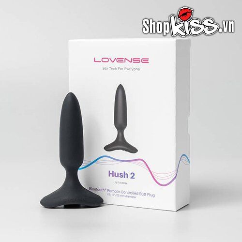 Dụng cụ Lovense Hush 2 kích thích hậu môn điều khiển app tiện lợi