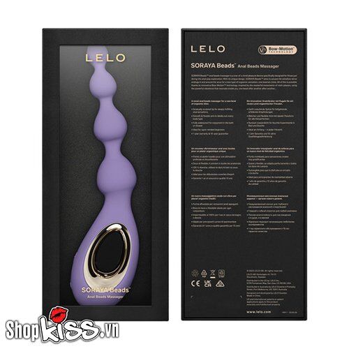 Lelo Soraya Beads Prostate Massage Silicone 10-Mode Vibrator
