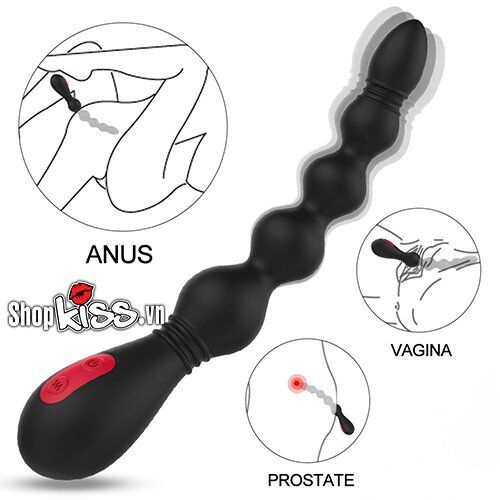 Máy massage hậu môn chuỗi hạt S-Hande VINS cảm giác mạnh nổi bật