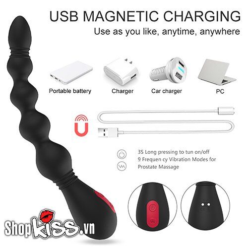 Máy massage hậu môn chuỗi hạt S-Hande VINS cảm giác mạnh nổi bật