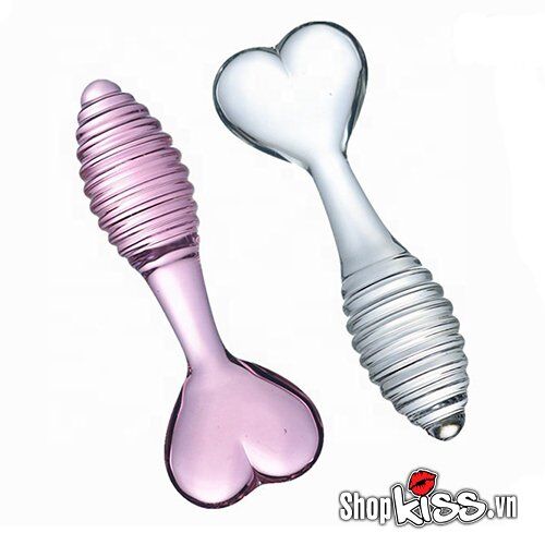  Bảng giá Phích cắm hậu môn bằng thủy tinh đuôi trái tim hàng xách tay