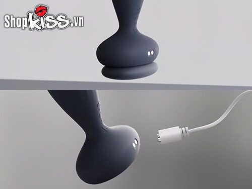 Máy massage rung thụt hậu môn Svakom Jordan điều khiển app kích thích