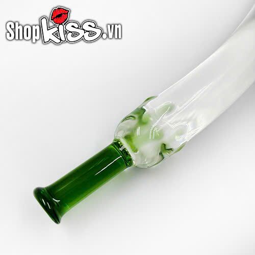  Bán Dương vật giả pha lê trong suốt ngụy trang hình trái cà tím loại tốt