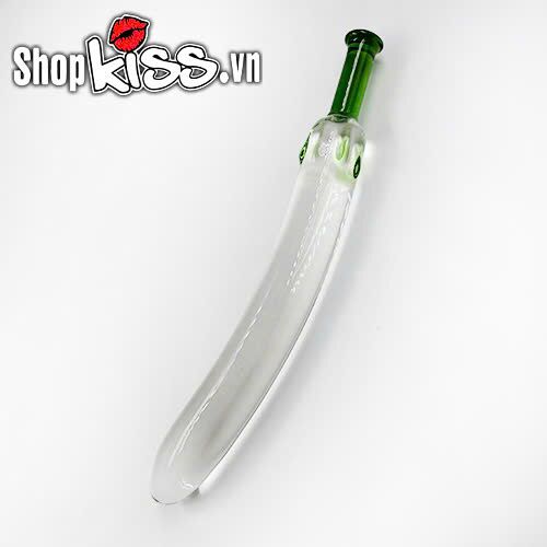  Bán Dương vật giả pha lê trong suốt ngụy trang hình trái cà tím loại tốt