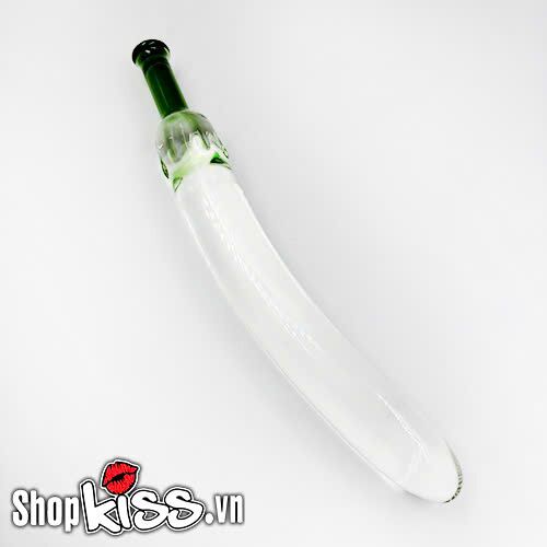  Bán Dương vật giả pha lê trong suốt ngụy trang hình trái cà tím loại tốt