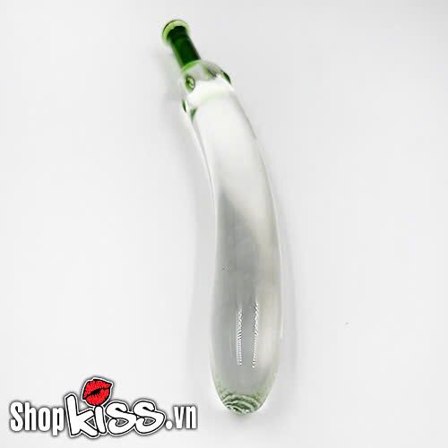  Bán Dương vật giả pha lê trong suốt ngụy trang hình trái cà tím loại tốt