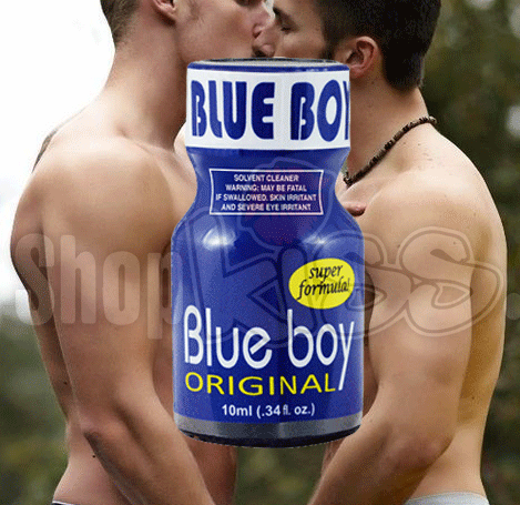 Popper Blue Boy 10ml đậm đặc hít lâu kích thích ham muốn quan hệ thoải mái