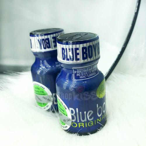 Popper Blue Boy 10ml đậm đặc hít lâu kích thích ham muốn quan hệ thoải mái