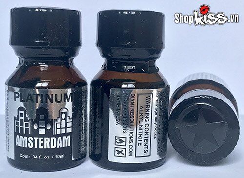 Amsterdam Platinum poppers 10ml hàng Mỹ chất lượng cao giá tốt