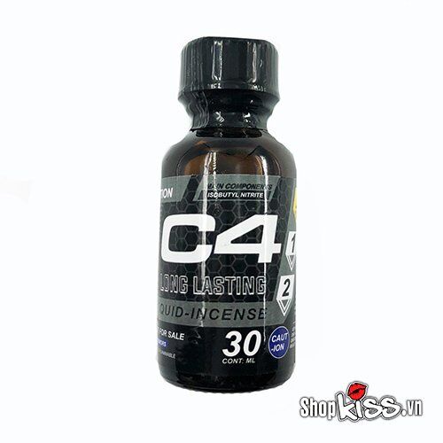 Popper C4 Long Lasting 30ml tăng hưng phấn kích thích phê