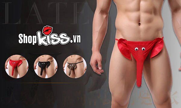 Quần lót nam vòi voi lọt khe độc lạ sexy hấp dẫn phái mạnh Quần lót nam vòi voi lọt khe độc lạ sexy hấp dẫn phái mạnh