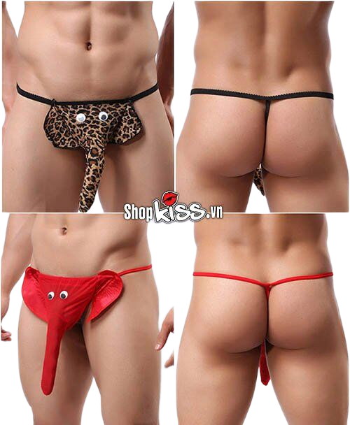 Quần lót nam vòi voi lọt khe sexy cotton Freesize màu đa dạng thỏa thích 