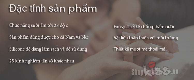 Máy mát xa hậu môn điểm G Svakom PRIMO có sưởi ấm đa chức năng