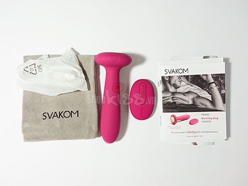Máy mát xa hậu môn điểm G Svakom PRIMO có sưởi ấm đa chức năng
