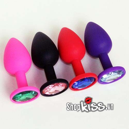 Dụng cụ kích thích hậu môn đính đá cao cấp size đa dạng giá tốt