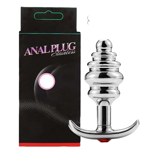  Sỉ Phích cắm hậu môn đính đá hình Xoắn Ốc – Thép không gỉ  hàng mới về 