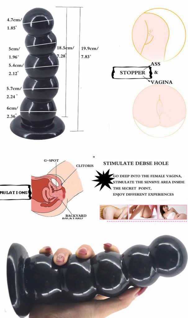  Nhập sỉ Kích thích hậu môn gắn tường dạng chuỗi hạt siêu khủng hàng xách tay