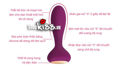 Dụng cụ kích thích hậu môn Svakom Julie Mỹ chính hãng siêu bền giá tốt