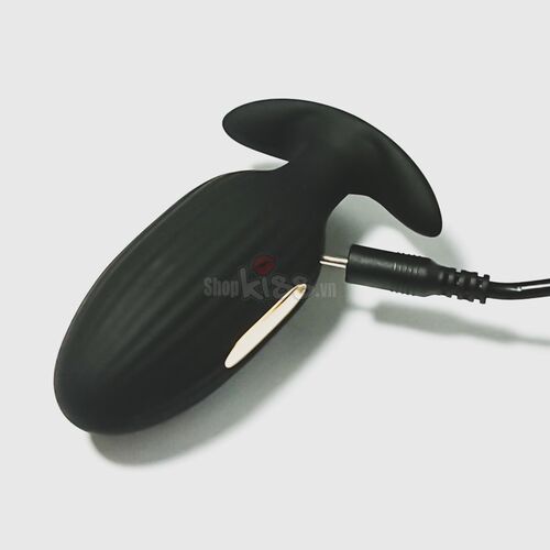 Dụng cụ xung điện kích thích hậu môn mạ vàng 24K - Pretty Love Kelly khuyến mãi