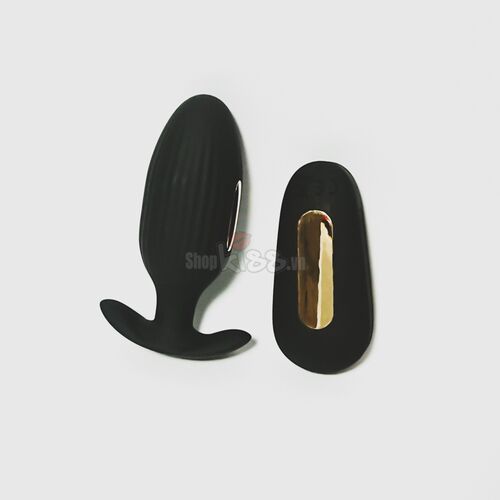 Dụng cụ xung điện kích thích hậu môn mạ vàng 24K - Pretty Love Kelly khuyến mãi