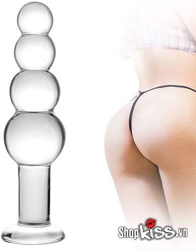 Glass Bead Chain Anal Stimulator Premium Quality