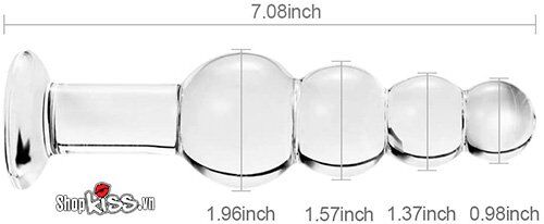 Glass Bead Chain Anal Stimulator Premium Quality