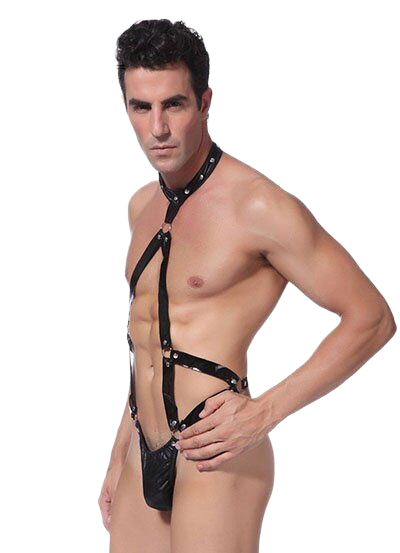  Kho sỉ Quần lót lọt khe nam có đai da gợi tình hoang dã NY105  loại tốt 