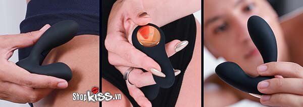 Dụng cụ massage hậu môn Svakom Vick Neo cao cấp điều khiển app rung đa chế độ