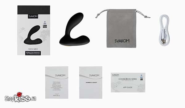 Bảng giá Dụng cụ kích thích hậu môn cao cấp Svakom Vick Neo – Điều khiển qua app có tốt không? Bảng giá Dụng cụ kích thích hậu môn cao cấp Svakom Vick Neo – Điều khiển qua app có tốt không?