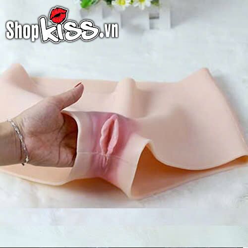 Quần silicone giả âm đạo cao cấp cho gay thỏa mãn tự tin
