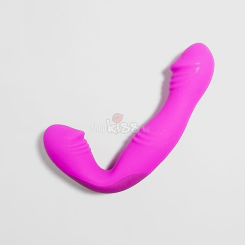 Dương Vật Giả Silicon Hai Đầu 30 Chế Độ Rung Prettylove Angelo