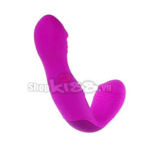 Dương Vật Giả Silicon Hai Đầu 30 Chế Độ Rung Prettylove Angelo