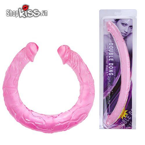 Dương Vật Silicon 2 Đầu Mềm Dài Kích Thích Sinh Lý Hiệu Quả