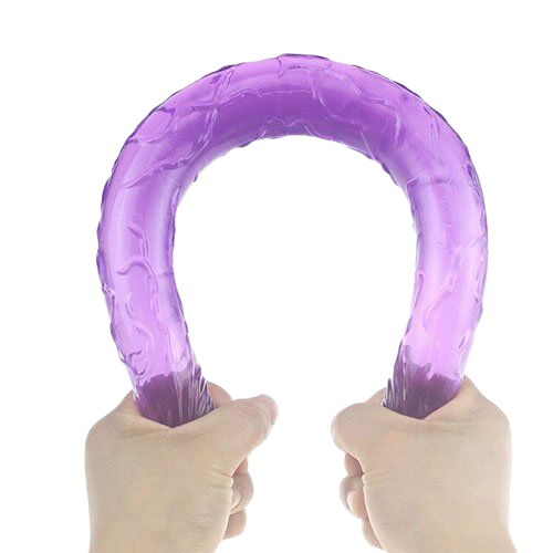 Dương Vật Silicon 2 Đầu Mềm Dài Kích Thích Sinh Lý Hiệu Quả 