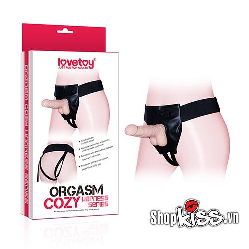 Dây đeo Lovetoy có lỗ gắn dương vật Cho les siêu bền, thoải mái