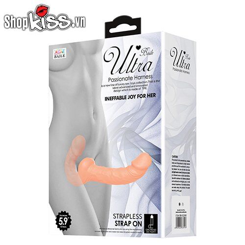 Dương vật giả 2 đầu Les Strapless Strap-on kích thích mạnh