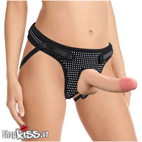 Quần Đai Đeo Dương Vật Lovetoy Ingen Polka Dots Les